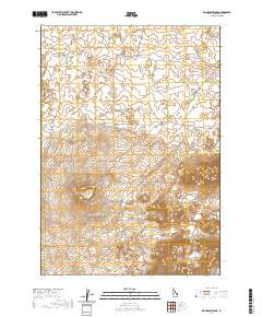 Big Grassy Ridge 2020 topographic map thumbnail