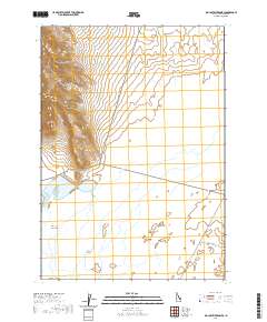Big Lost River Sinks 2020 topographic map thumbnail