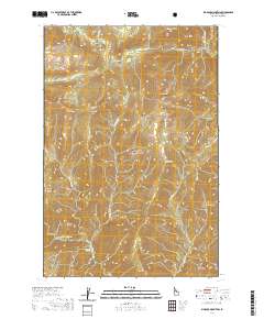 Big Rock Mountain 2020 topographic map thumbnail