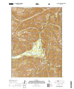 Big Soldier Mountain 2020 topographic map thumbnail