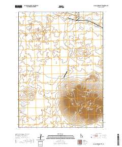 Big Southern Butte 2020 topographic map thumbnail