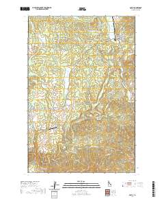Bovill 2020 topographic map thumbnail
