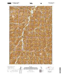 Bowery Creek 2020 topographic map thumbnail