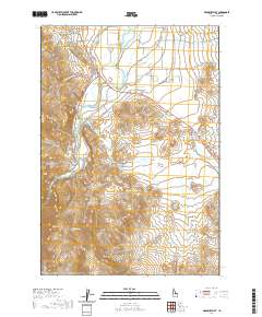 Bradbury Flat 2020 topographic map thumbnail