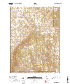 Bradley Mountain 2020 topographic map thumbnail