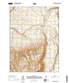 Browns Bench North 2020 topographic map thumbnail