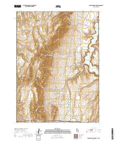 Browns Bench South 2020 topographic map thumbnail