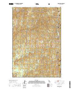 Browns Rock 2020 topographic map thumbnail