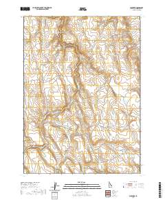 Buckhorn 2020 topographic map thumbnail