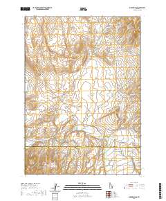 Buckskin Basin 2020 topographic map thumbnail