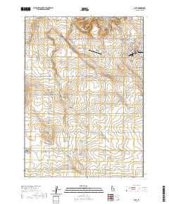 Buhl 2020 topographic map thumbnail