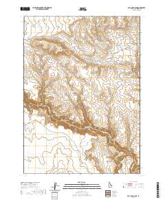 Bull Basin Camp 2020 topographic map thumbnail