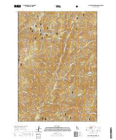 Bull Creek Hot Springs 2020 topographic map thumbnail