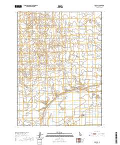 Burley NE 2020 topographic map thumbnail