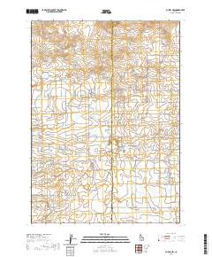 Burley NW 2020 topographic map thumbnail