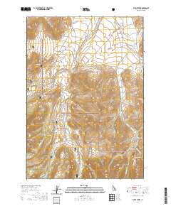 Burnt Creek 2020 topographic map thumbnail