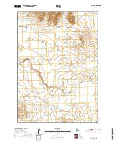 Butte City 2020 topographic map thumbnail