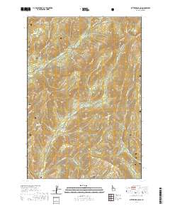 Butterfield Gulch 2020 topographic map thumbnail