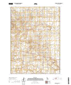 Butterfly Butte 2020 topographic map thumbnail