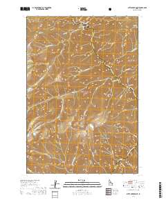 Butts Creek Point 2020 topographic map thumbnail