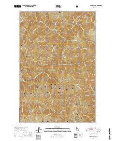 Buzzard Roost 2020 topographic map thumbnail