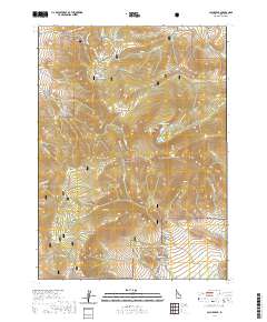 Cache Peak 2020 topographic map thumbnail