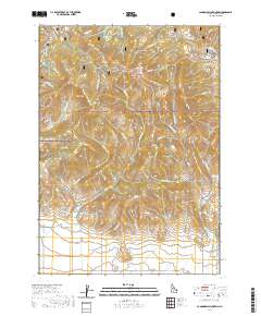 Cannonball Mountain 2020 topographic map thumbnail