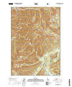 Cape Horn Lakes 2020 topographic map thumbnail