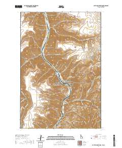 Captain John Rapids 2020 topographic map thumbnail