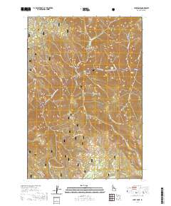 Carey Dome 2020 topographic map thumbnail