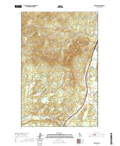 Careywood 2020 topographic map thumbnail