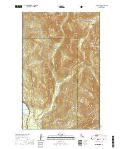 Caribou Creek 2020 topographic map thumbnail