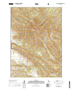 Caribou Mountain 2020 topographic map thumbnail