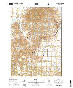 Cat Creek Summit 2020 topographic map thumbnail