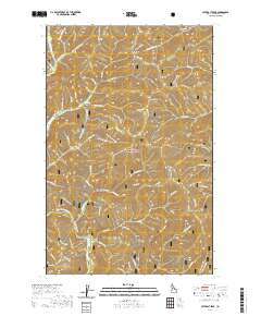 Cataract Peak 2020 topographic map thumbnail