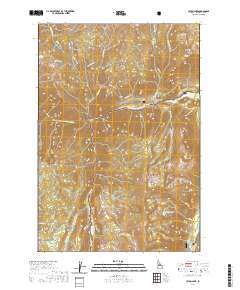 Caton Lake 2020 topographic map thumbnail