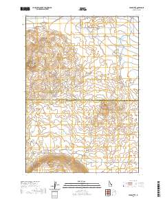Cedar Butte 2020 topographic map thumbnail