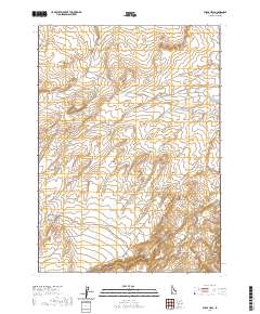 Chalk Hills 2020 topographic map thumbnail