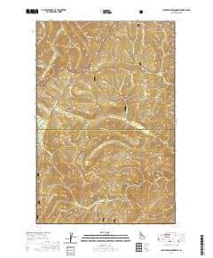 Chamberlain Mountain 2020 topographic map thumbnail