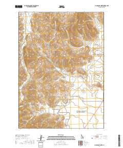 Champagne Creek 2020 topographic map thumbnail
