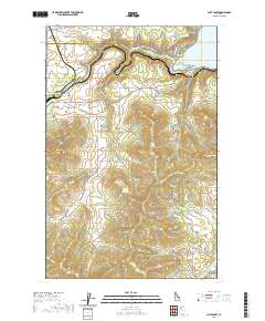 Chatcolet 2020 topographic map thumbnail