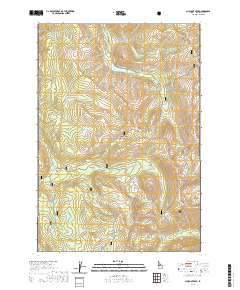 Chilcoot Peak 2020 topographic map thumbnail