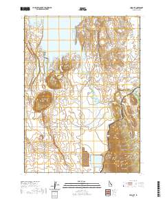China Hat 2020 topographic map thumbnail