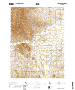 Chokecherry Canyon 2020 topographic map thumbnail