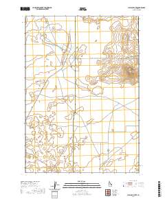 Circular Butte 2020 topographic map thumbnail