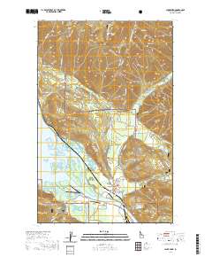 Clark Fork 2020 topographic map thumbnail