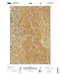 Clarke Mountain 2020 topographic map thumbnail
