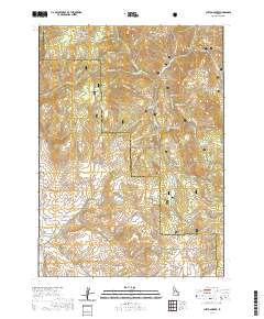 Clifton Creek 2020 topographic map thumbnail