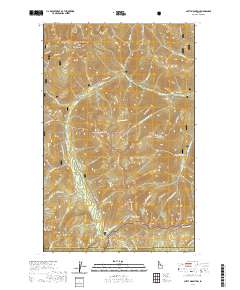 Clifty Mountain 2020 topographic map thumbnail