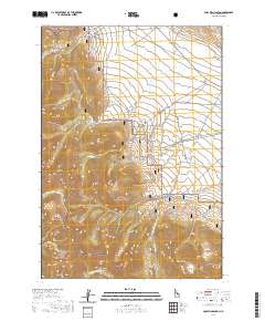 Coal Kiln Canyon 2020 topographic map thumbnail